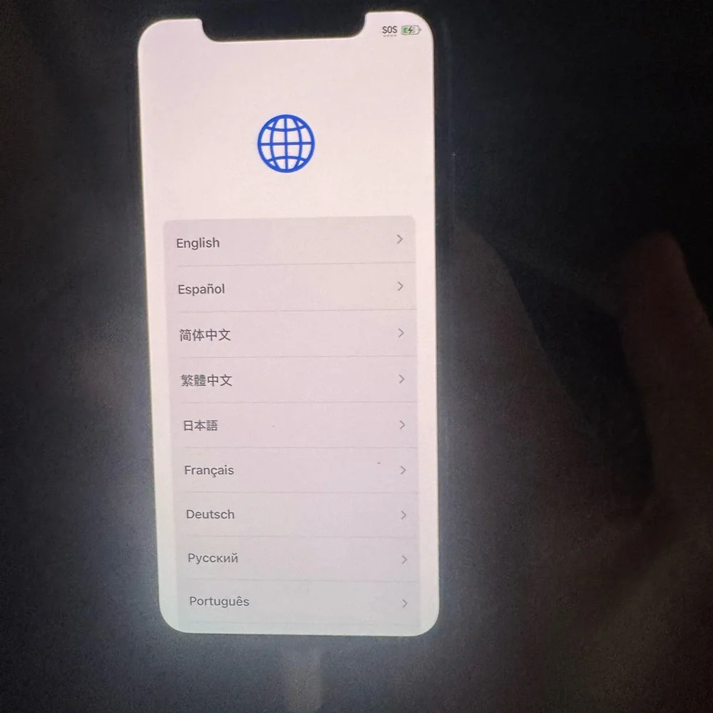 Smartphone with Black Frame